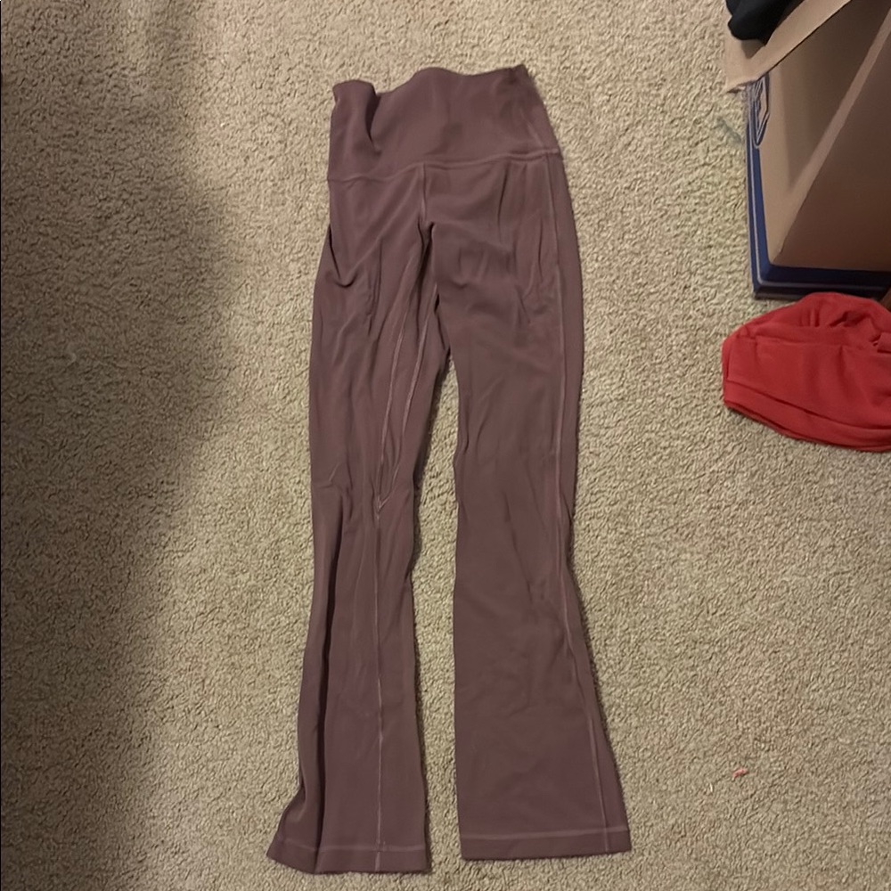 Lululemon mini flare leggings